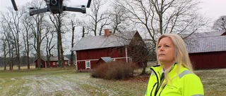Anette - en av 25 elever på ny drönarutbildning