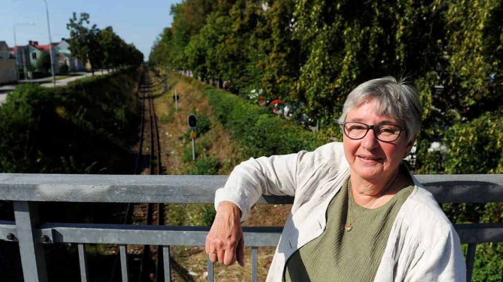 Christina Axelsson flyttade till Västervik från Huddinge i våras. Hon engagerar sig i kollektivtrafiken i den ideella organisationen Resenärsforum.