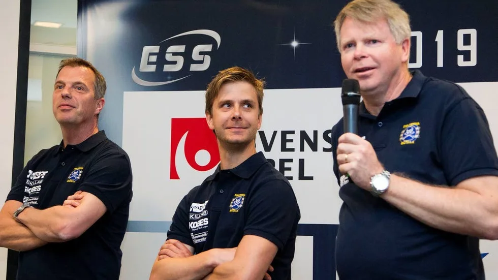 Fredrik Staaf, Daniel Davidsson och Jerry Bengtssom snackade upp Piraterna inför säsongen.