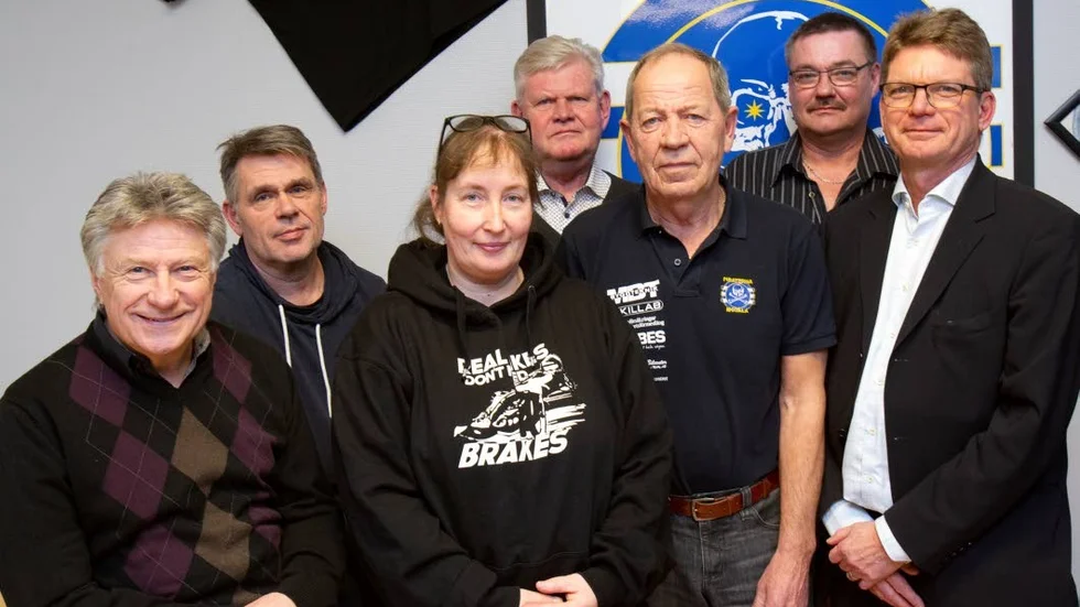 Piraternas styrelse 2019. Sven Gustafsson, Yngve Rylander, Anette Fredell, Thomas Wahlström, Ulff Gunnarsson, Benny Wickström och Magnus Jorheden.