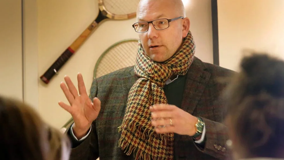 Peter Högberg ser fram emot skapandet av en litterär nod i Vimmerby. Projektet har fått medel från kulturbudgeten i Region Kalmar.