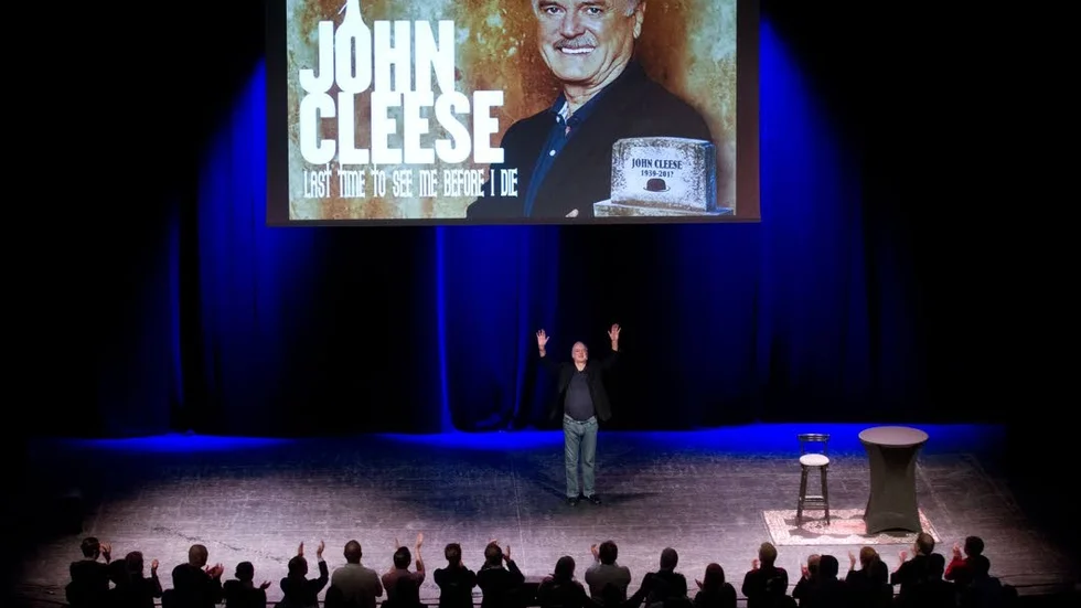 John Cleese i Crusellhallen.