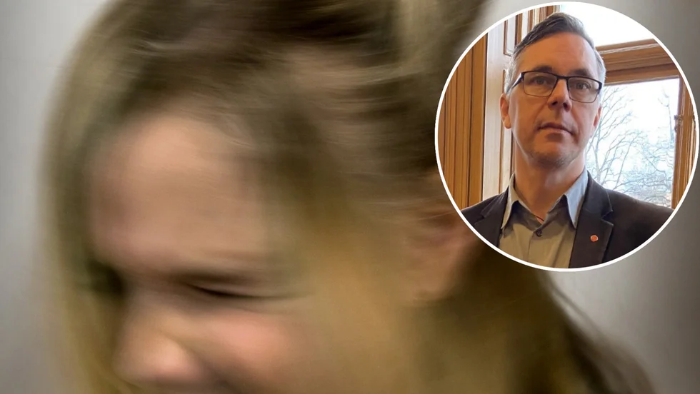 Kommunstyrelsens ordförande Johan Söderberg bjöd in till kunskapsdagen om våld mot barn och unga. 
