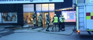 Anlagd brand på försäkringsbolag