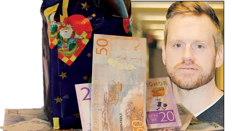 Per Theorin ser pengarna som en tidig julklapp.