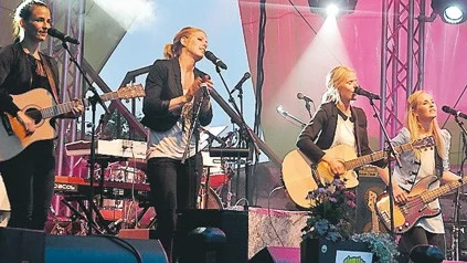 Calaisa bjöd på country och irländsk musik.