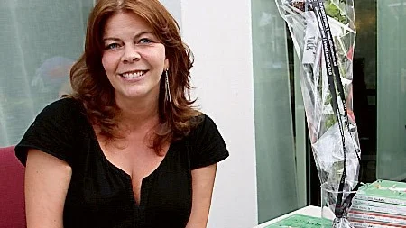 Jennifer Wegerup, författare till "Sätt straffen Charlotte".