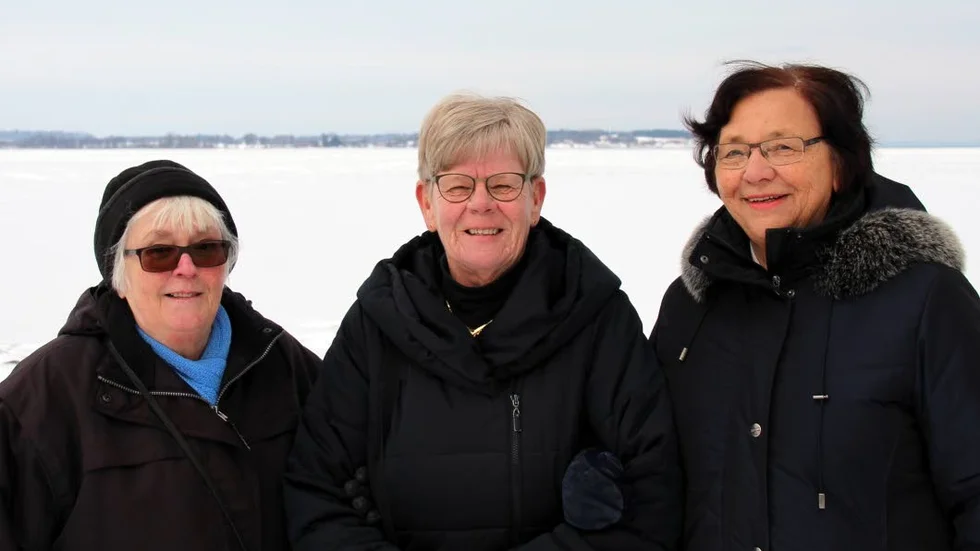 Inga Hagliden, Monika Hallin och Kerstin Göransson.