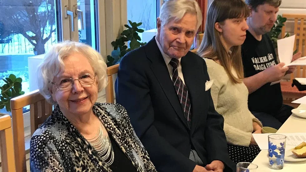 Eldsjälar. Violet Jangvik och Thorvald Jangvik, närmast kameran, kommer vara frontfigurer för arrangemanget.