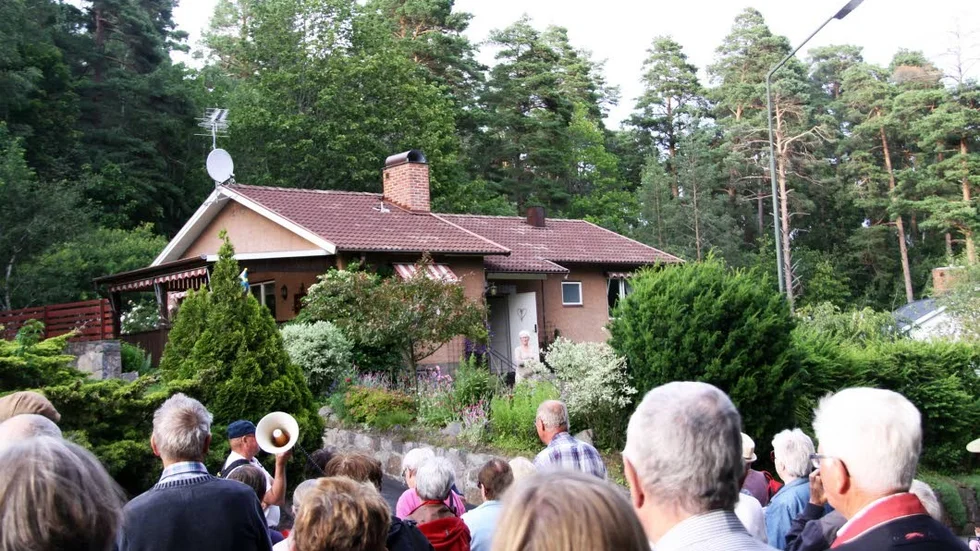 Husesyn. Villatypen på Tallgatan finns även i många exemplar i Åtvidaberg.