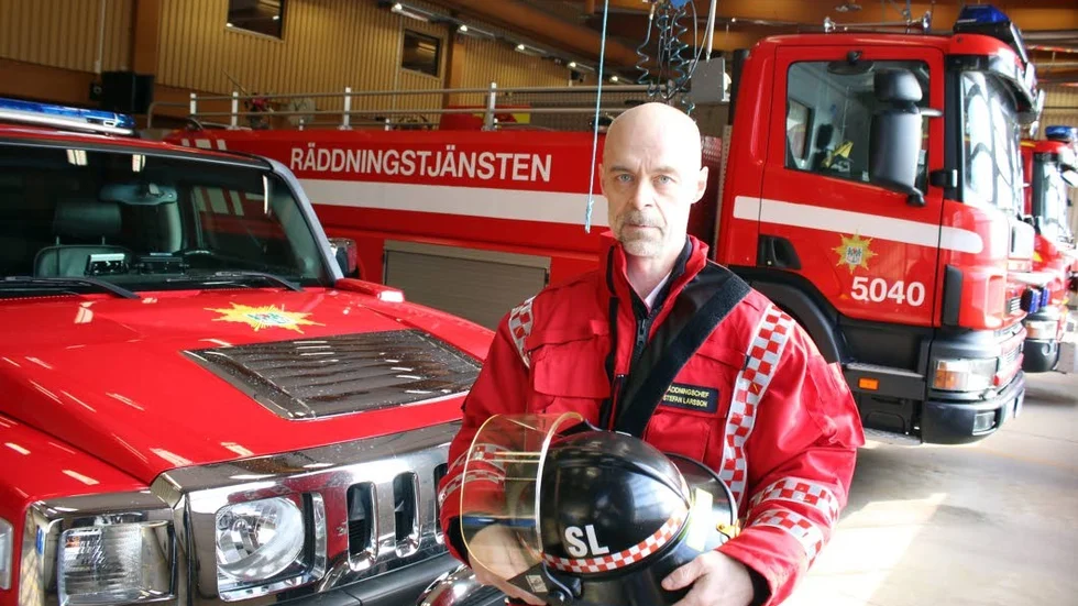 Stefan Larsson, räddningschef Vimmerby