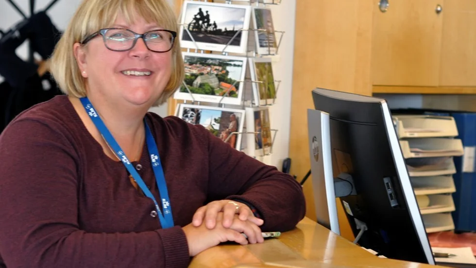 - Vi har haft några resor från Linköpings City Airport de senaste åren och alla har varit jättenöjda, berättar Camilla Lejon. Foto: Tommy Pettersson