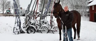 Tomas Thell väntar på bästa hästen