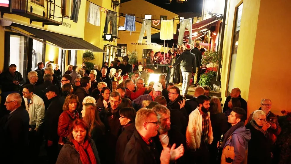 Populärt. En bild från Kulturnatten i Norrköping. I Västervik planeras ett liknande arrangemang.
