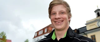 Markus på pallen i Östhammar