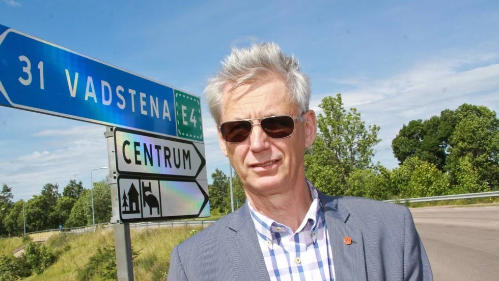 Henrik Hendeby, blivande kommundirektör och nuvarande ordförande i Vadstena sparbank.