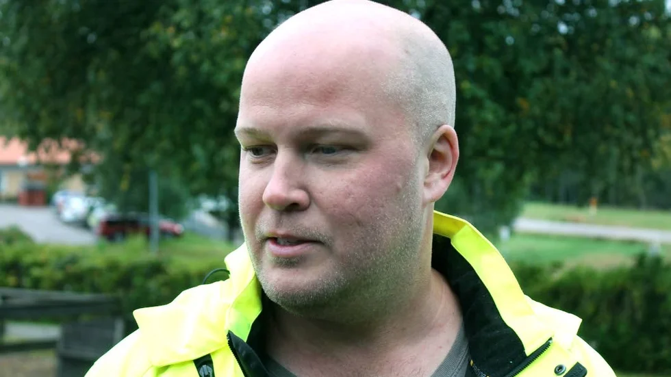 BESVIKEN. Fredrik Strid anser att kommunen utrett något annat än förhållandena vid Godegårds skola.