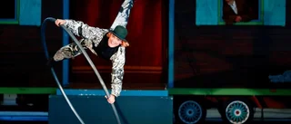 Cirkus på Hamnparkeringen i morgon