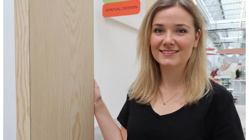 Caroline Ossmin från Linköping är med i Konstfacks Vårutställning.