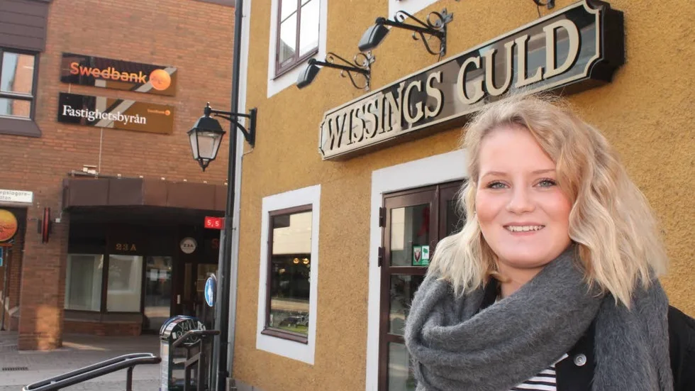 Att kunna arbeta som guldsmed är rena guldjobbet för Julia Göransson.