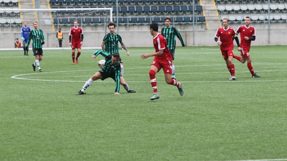 Kamp. Matchen fick ett sent avgörande efter att VFF varit på väg igenom i djupet flertalet gånger.