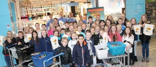 De har samlat in 491 kilo gamla batterier