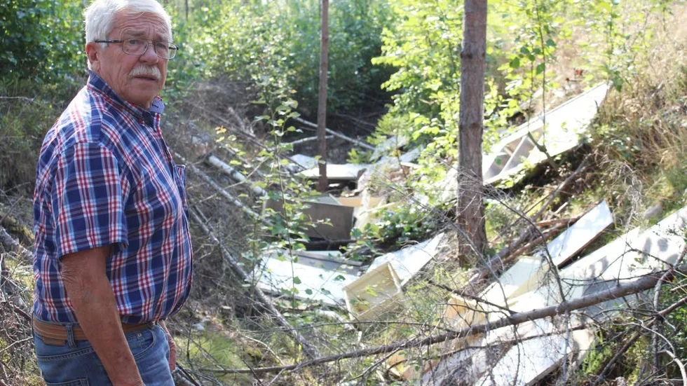 Nog. Hans Ellervik och flera med honom har tröttnat på att några hanterar naturen som en soptipp. Nu polisanmäler de nedskräpningen.