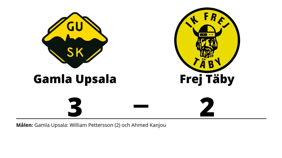 Gamla Upsala SK vann mot IK Frej Täby FF