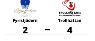 Fyrisfjädern föll mot Trollhättan på hemmaplan