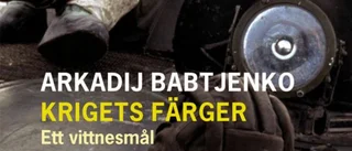 Fasansfull läsning om krigets aktörer