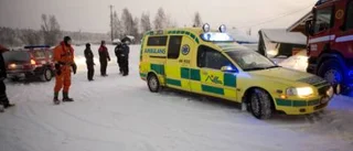 En skadad i skoterolycka