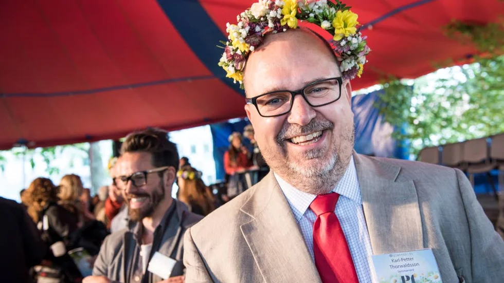 LO-ordföranden Karl-Petter Thorwaldsson sommarpratade 19 juli.