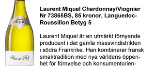 Vintips: Utmärkta viner från Frankrike