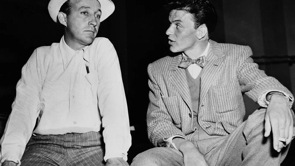 Frank Sinatra tillsammans med Bing Crosby 1944.