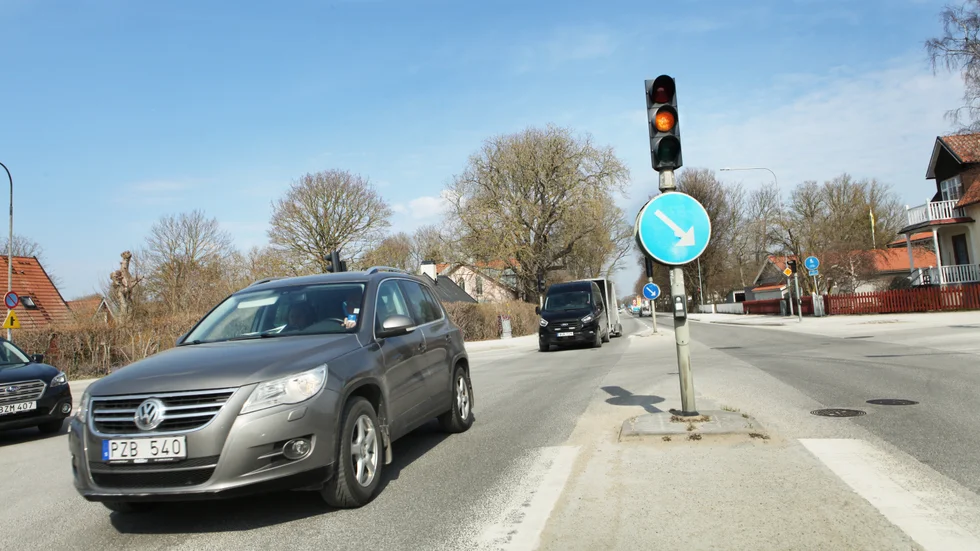Det finns ingen prognos om när felet på trafikljuset kommer åtgärdas då det saknas reservdelar.