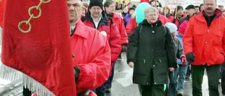 De tågar tillsammans 1 maj