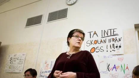 Ingrid Norberg, (S), ordförande i barn- och utbildningsnämnden säger att förslaget om att lägga ner mode- och design-utbildningen måste diskuteras mer. Det som talar för att behålla mode och design är att det inte finns på nära håll.  FOTO: Pär Bäckström