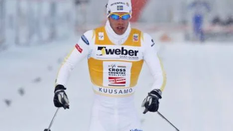 Klassisk sprint - inte Hellners bästa gren.