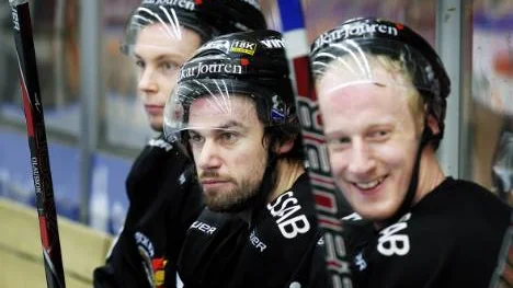 Tre gringos. Harju, Olausson och Hjalmarsson har avgörandet i sina händer.