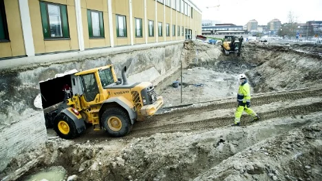 Arbetet med att bygga om Pontushallen till Pontus arena krävde ett extra anslag på 47 miljoner kronor.FOTO: Kurt Engström