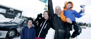 Hela familjen firade guldet
