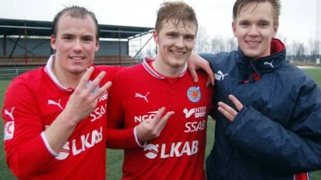 Tre mål gav tre poäng. Men det satt långt inne för Anders Mannela, Fredrik Lindberg och Johan Karlberg-Stålnacke och de andra i Kiruna FF.