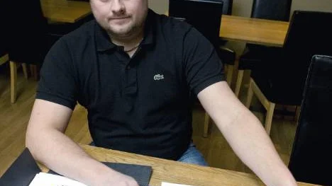 Johan Isaksson bygger sportbarer i fler städer efter den framgång han beskriver för sportbaren i Luleå.FOTO: Pär Bäckström