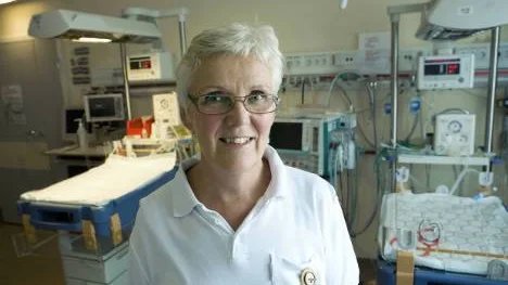"Jag har aldrig varit med om att ett barn har dött av Klebsiella", säger Rose-Marie Strandberg, enhetschef vid den neonatala avdelningen, Sunderbyn sjukhus.FOTO: Kurt Engström
