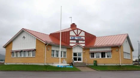 I denna kommunalt ägda lokal påbörjade företaget "Stay in" byggandet av uthyrningsrum. FOTO: Marie Ridderström
