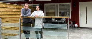 Najeeb och Mary har lyft radhuset med egen design