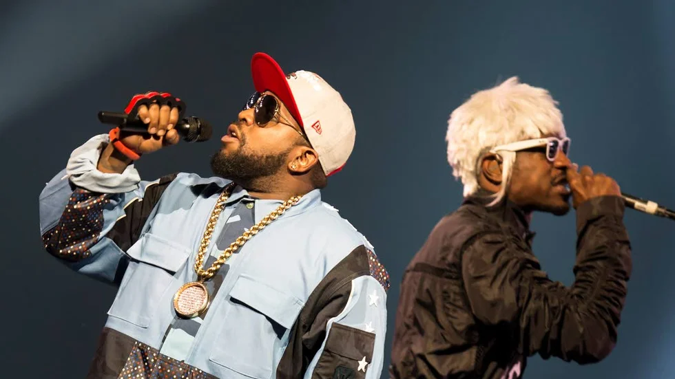Outkast. Den återförenade hiphopduon är ett av årets dragplåster.