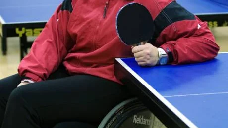 Ingela Lundbäcks                   satsning mot Paralympics har nått sitt slut. Nu går hon för guld i pingisens hemland.