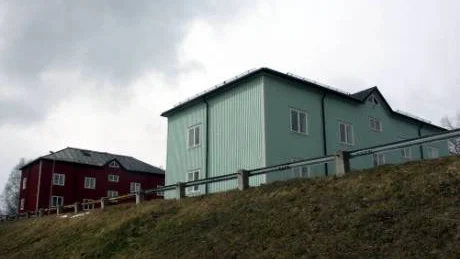 Översiktplanen ska klubbas i augusti/september. Gruvans utbredning påverkar samhällsbilden. Hyreshus på Hermelin. FOTO: Marie Ridderström