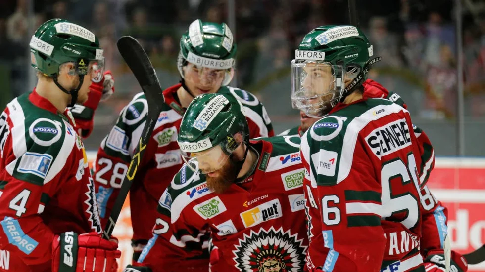 Matchvinnaren. Robin Figrens mål i första perioden blev avgörande.